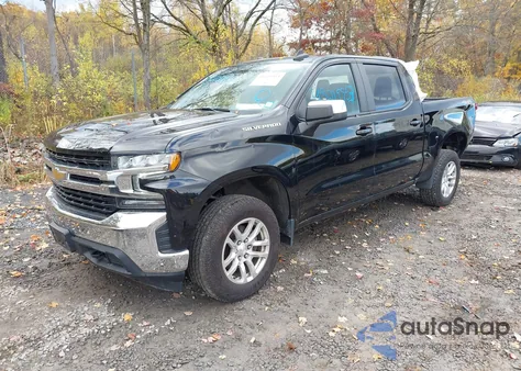 2021 Chevrolet Silverado 1500 4Wd Short Bed Lt With 2Fl из США, поврежденный, VIN 1GCPYJEK7MZ396243